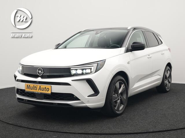 Opel Grandland Turbo 4x4 Ultimate Plug In Hybrid 300pk Dealer O.H PHEV | Adaptive Cruise | 360 Camera | Alcantara Sportstoelen Verwarmd | Apple Carplay | Blis | Stuurwiel Verwarmd | Navigatie | DAB | Virtual |