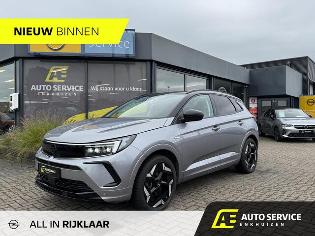 Opel Grandland 1.6 Turbo Plug-In Hybrid 4x4 GSe Als nieuw! 300pk! GSe incl. beurt-12M Garantie-2x lader-nw All Season