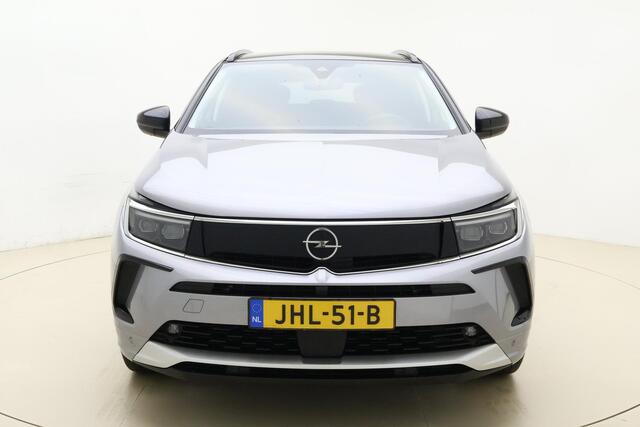 Opel Grandland 1.2 Turbo Ultimate Automaat | Navigatie | Elektrische achterklep | Stoelverwarming | Climate & Cruise Control | Alcantara bekleding | Zwart dak | Lichtmetalen velgen