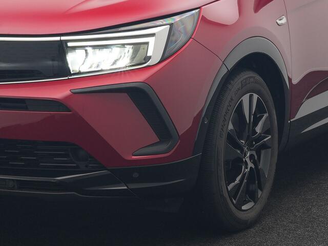 Opel Grandland 1.6 Turbo GS Line Facelift Plug In Hybrid 225pk Dealer O.H PHEV | Adaptive Cruise | 360 Camera | Matrix LED | Black Optic | Alcantara Sporstoelen Verwarmd | Apple Carplay | Sfeerverlichting | Navigatie | Virtual | DAB | 18"L.M |