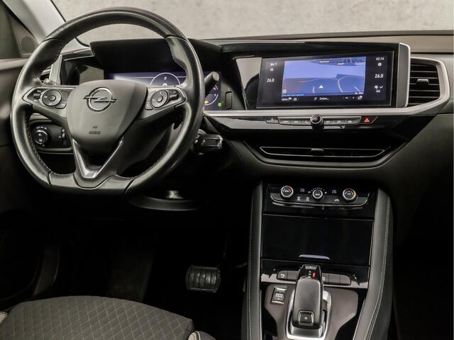 Opel Grandland 1.2 Turbo Elegance Sport Automaat (VIRTUAL COCKPIT, APPLE CARPLAY, GROOT NAVI, 360 CAMERA, SPORTSTOELEN, LEDER, LANE ASSIST, NIEUWE APK, NIEUWSTAAT)