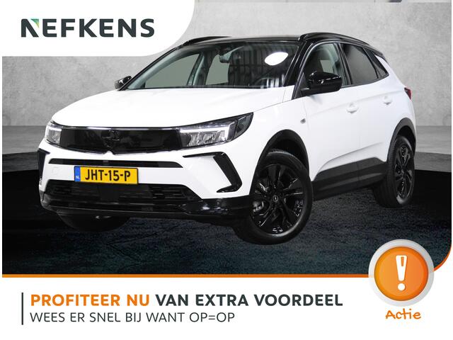 Opel Grandland 1.2 130PK Turbo Level 2 | AUTOMAAT | AppleCarPlay/AndroidAuto | Cruise Control | Camera | Stoel, Stuur & Voorruit verwarmd | AGR-Stoelen | Parkeersensoren | Two-tone | Isofix | Privacy Glass |
