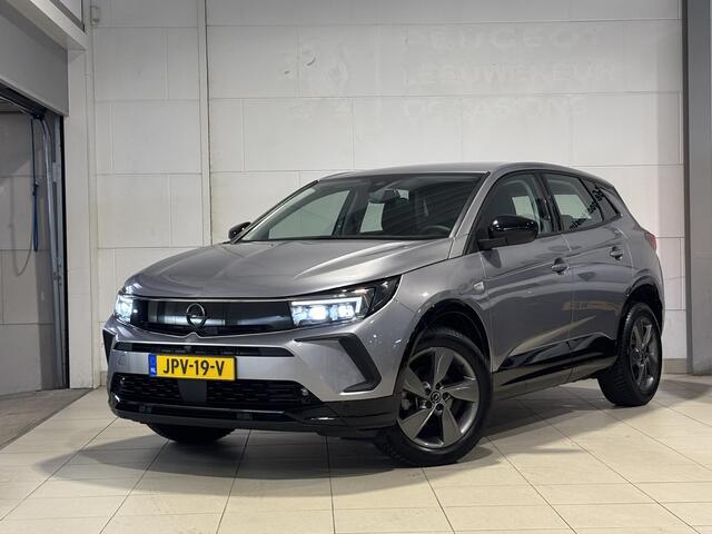 Opel Grandland GS 1.2 Turbo 130pk | LED PIXEL VERLICHTING | KEYLESS | ALL SEASON BANDEN | AGR-STOELEN | 360° CAMERA | STOEL + STUURVERW. | DODEHOEKBEW. | NAVI | ISOFIX |