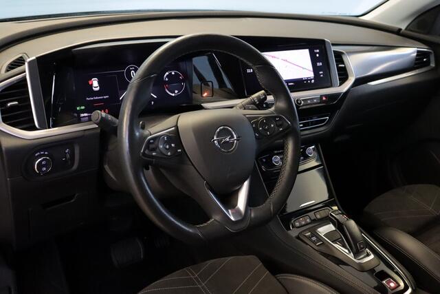 Opel Grandland 1.2 Turbo Ultimate Automaat | NAVI | CLIMA | 360-CAMERA | VRUIT/STUUR/STOELVERW | LANE-ASSIST |