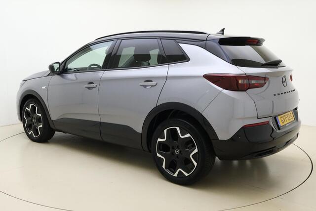 Opel Grandland 1.2 Turbo 145pk Automaat Hybrid GS | Alcantara | Navigatie | Elektrische achterklep | Matrix LED verlichting | Stoel- en stuurverwarming | Zwart dak