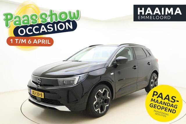 Opel Grandland 1.2 Turbo Ultimate | Climate & Cruise Control | Elektrische Achterklep | Stoelverwarming | Navigatie |