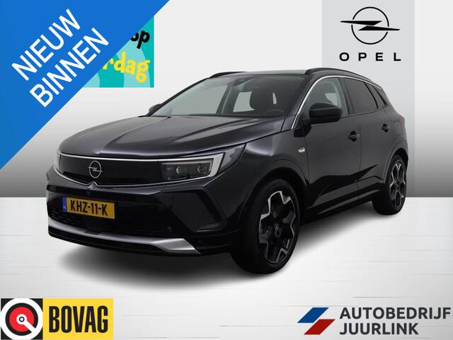 Opel Grandland 1.6 Turbo 300pk Plug-In Hybrid 4x4 Ultimate Leder/ Stoel.Koeling-Verwarming/Trekhaak/El.Klep/Keyless/Led/Nav/Camera/Carplay