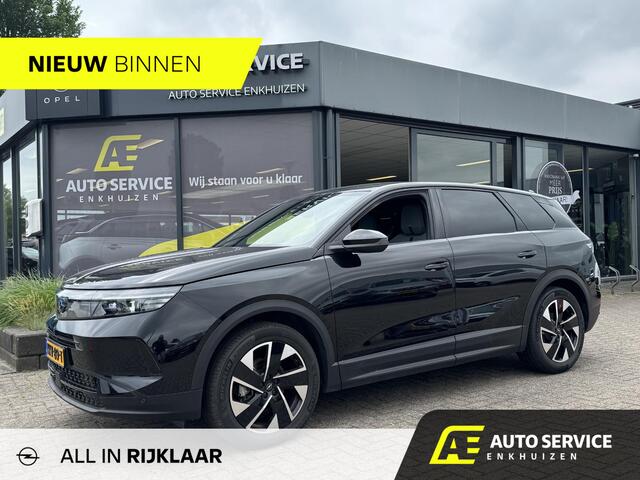 Opel Grandland 1.2 Turbo Hybrid GS Incl. fabrieksgarantie, beurt | 1e eigenaar Hybrid! | Camera | Draadloos Carplay-Android | LMV | Full LED | Stoelverwarming 2x + AGR Stoelen | Cruise | Climate control