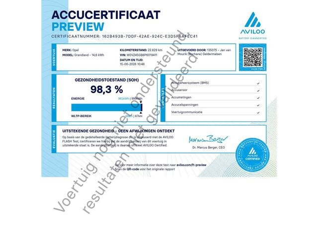 Opel Grandland 1.6 Turbo Plug-In Hybrid 4x4 GSe | SOH 98% | ADVANCED PARK ASSIST | STUURVERWARMING | DAB | APPLE | 360 CAMERA