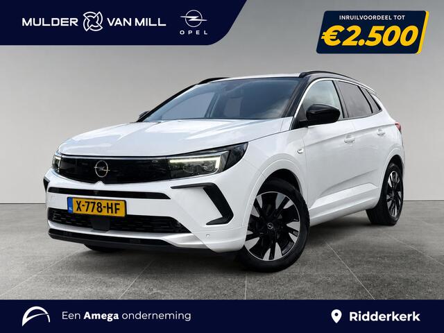 Opel Grandland Ultimate 1.2 Turbo 130pk EAT8 | ALCANTARA/LEDER | TREKHAAK | MATRIX LED | TWO-TONE! | 360° CAMERA | NAVI | AGR-STOELEN | ISOFIX |