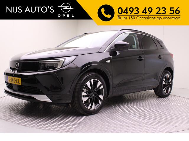 Opel Grandland 1.2 Turbo Level 3 | automaat | cruise control adaptief | navi | elektr. achterklep | verwarmde voorruit | climate control matrix | dode hoek | pdc v/a+ camera | stoel,stuurverwarming | keyless | bluetooth