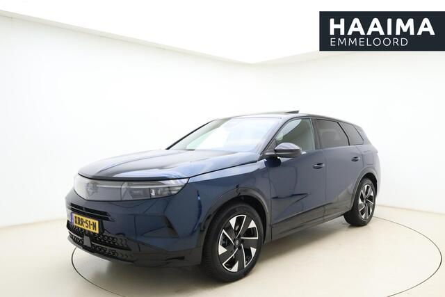 Opel Grandland 1.6 Turbo Plug-in-Hybrid Ultimate | Lederen bekleding | Panoramisch schuif/kantel dak | Stoelverwarming en ventilatie | Achterbankverwarming | Elektrische achterklep | Keyless