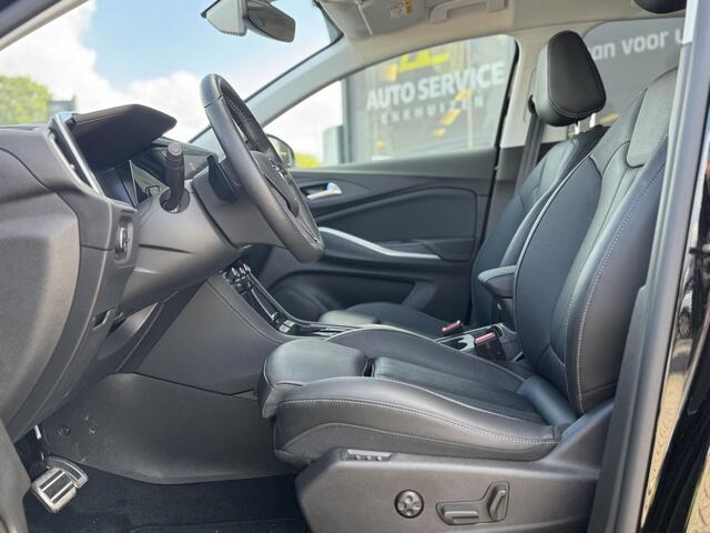 Opel Grandland 1.6 Turbo Plug-In Hybrid 4x4 GSe Werkelijk als nieuw! | 300pk en 1e eigenaar | incl. 2x lader (!) | Camera | 19" GSe LMV | Vol lederen bekleding met stoelverwarming en koeling! | Full LED | Keyless | Climate Control | Ad. Cruise control