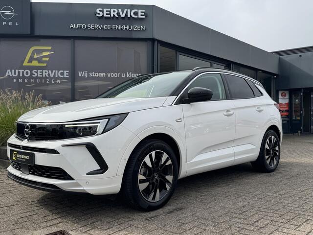 Opel Grandland 1.6 Turbo Plug-In Hybrid Level 3 Als nieuw!! en geheel rijklaar incl. garantie en beurt | Leer-Alcantara AGR stoelen | Keyless | 2x lader | Full LED | Cruise adaptief | Climate | Camera | Winterpakket met stuurverwarming | Carplay en Android auto
