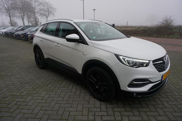 Opel Grandland X 1.2 TURBO BUSINESS EXECUTIVE KEURIGE NETTE STAAT LET OP MOTOR VERBRUIKT WEL OLIE! NAVI ANDROID-APPLECARPLAY TREKHAAK STOEL+STUUR+VOORRUITVERWARMING ECC AIRCO CRUISECONTROL PARKEERSENSOREN BLUETOOTH ENZ...