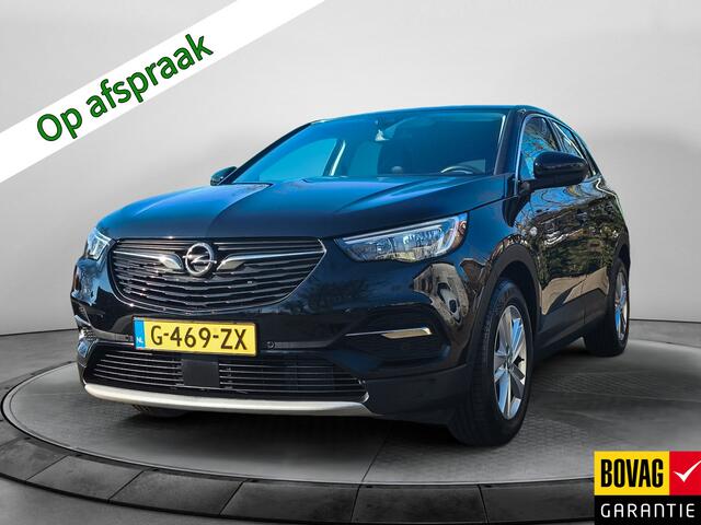 Opel Grandland X 1.2 Turbo Business Executive (131 PK) 1e-Eig. Keurig-Onderh, BOVAG-Garantie, NL-Auto, Half-Leer, Navigatie/Apple-Carplay/Android-Auto, Cruisecontrol, Keyless-Entry/Start, Parkeersensoren-V+A, Elek.-Achterklep, DAB, Licht-Zicht-Pakket, Lm-Velgen-17Inch, Pr