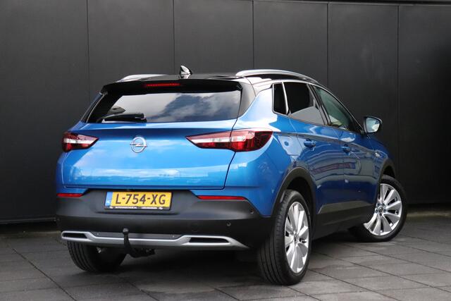 Opel Grandland X 1.2 Turbo Ultimate automaat | LEDER | MEMORY | STOEL/STUURVERW | TREKHAAK | DENON AUDIO | 360° CAMERA | NAVI | CRUISE |