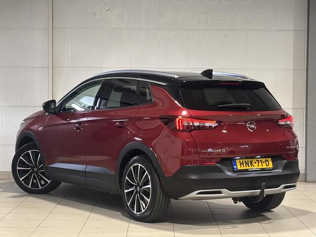 Opel Grandland X Ultimate 1.6 Turbo Hybrid4 300pk e-EAT8 | NAPPA LEDER | TREKHAAK | FULL LED | 360° CAMERA | NAVI | ISOFIX | KEYLESS | STOELVENTILATIE |