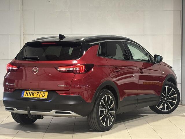 Opel Grandland X Ultimate 1.6 Turbo Hybrid4 300pk e-EAT8 | NAPPA LEDER | TREKHAAK | FULL LED | 360° CAMERA | NAVI | ISOFIX | KEYLESS | STOELVENTILATIE |
