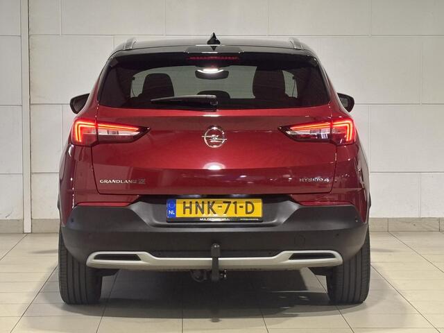 Opel Grandland X Ultimate 1.6 Turbo Hybrid4 300pk e-EAT8 | NAPPA LEDER | TREKHAAK | FULL LED | 360° CAMERA | NAVI | ISOFIX | KEYLESS | STOELVENTILATIE |