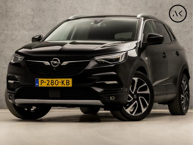 Opel Grandland X 1.2 Turbo Deluxe (APPLE CARPLAY, GROOT NAVI, STOELKOELING, MEMORY SEATS, LEDER, SPORTSTOELEN, GETINT GLAS, STUURWIEL VERWARMD, 360 CAMERA, LED KOPLAMPEN, NIEUWE APK, NIEUWSTAAT)