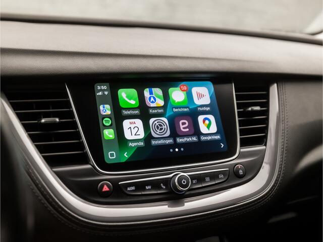 Opel Grandland X 1.2 Turbo Deluxe (APPLE CARPLAY, GROOT NAVI, STOELKOELING, MEMORY SEATS, LEDER, SPORTSTOELEN, GETINT GLAS, STUURWIEL VERWARMD, 360 CAMERA, LED KOPLAMPEN, NIEUWE APK, NIEUWSTAAT)