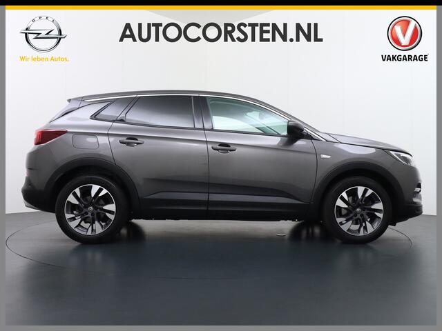 Opel Grandland X T131PK Autom. AGR-Comfort Stoelen Apple Carplay Android Auto Navi Ecc Elek.Achterklep Stuur/Stoelverwarming Cruise Control Pdc Keyless Led Business Executive Regen/Lichtsensor Dodehoeksensor Rijstrooksensor Verkeersbordlezer Winterpakket DAB+ Lmv 18" 1.2 