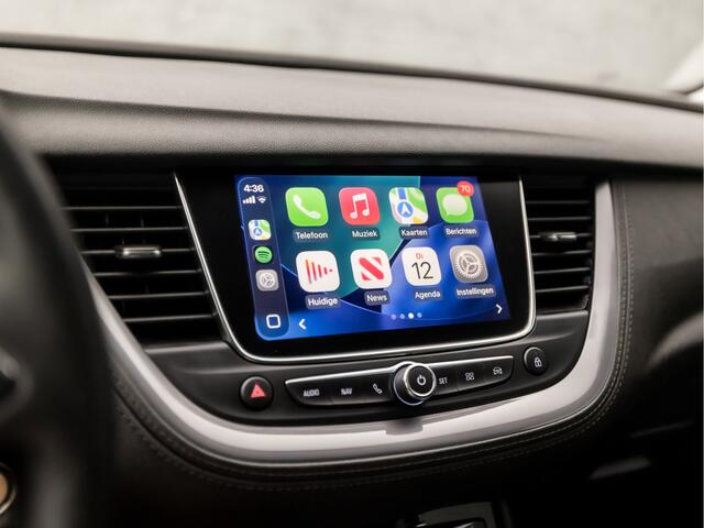 Opel Grandland X 1.2 Turbo Executive Sport (APPLE CARPLAY, GROOT NAVI, STUUR/STOELVERWARMING, LEDER, SPORTSTOELEN, LED KOPLAMPEN, GETINT GLAS, CRUISE, NIEUWSTAAT)