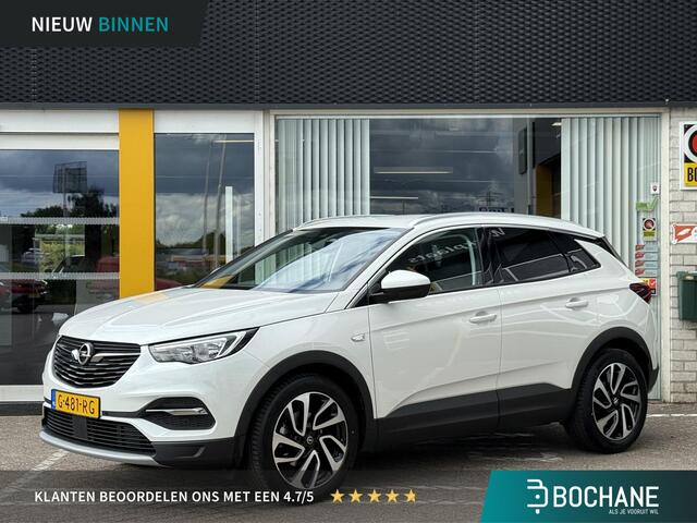 Opel Grandland X 1.2 Turbo Business Executive | NAP | Eerste Eigenaar | Trekhaak | Navigatie | Achteruitrijcamera | Cruise Control | Parkeersensoren | Airco | Lichtmetaal | Elektrische Achterklep |