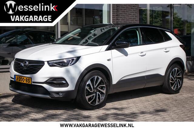 Opel Grandland X 1.2 Turbo Ultimate - All-in rijklrprs | Trekhaak | Panodak | Prem. audio | Stuurverw.