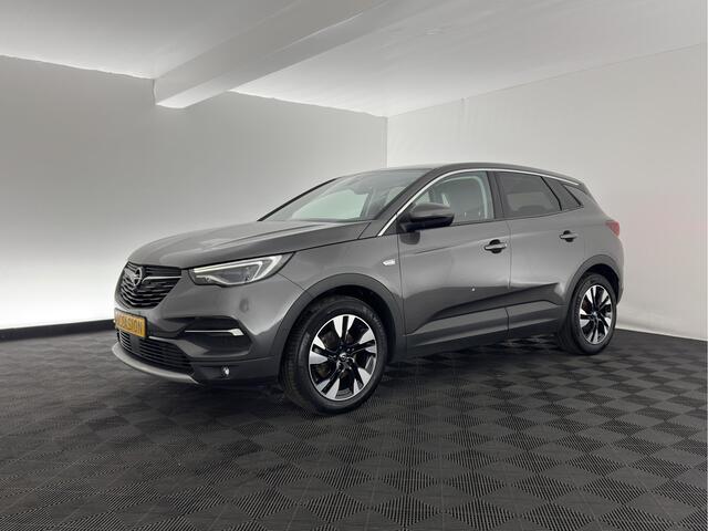 Opel Grandland X 1.5 CDTi Business Edition (INCL-BTW) Aut. *LEATHER-FABRIC | FULL-LED | NAVI-FULLMAP | BLIND-SPOT | HEATED-COMFORTSEATS | CAMERA | DAB+ | ECC | PRIVACY-GLASS | PDC | AMBIENT-LIGHT | CRUISE | 18''ALU*