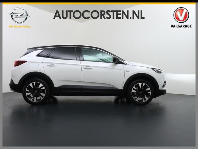Opel Grandland X T131PK Automaat Apple Carplay Android Auto Trekhaak AGR-Comfort Stoelen Denon® Premium Audio Navi Ecc 360°Camera Stoel+Stuur+Bankverwarming Cruise Control Ultimate Keyless DAB Elek.Achterklep Lmv 18" Led 1e Eigenaar Dealeronderhouden