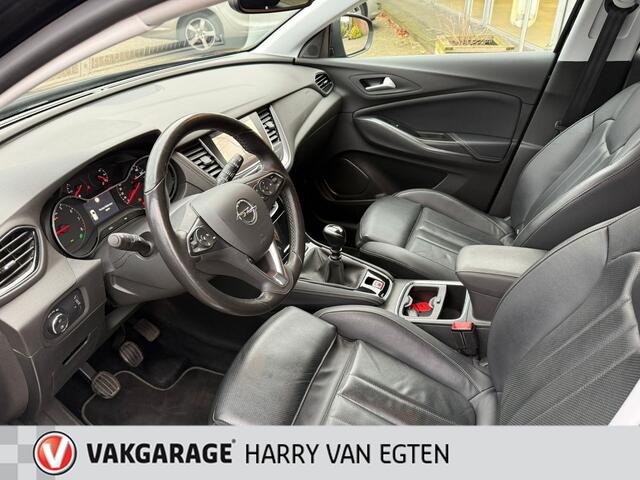 Opel Grandland X 1.2 Turbo Innovation | Lederen bekleding | Stoel & Stuur verwarmd | Navi | Trekhaak |