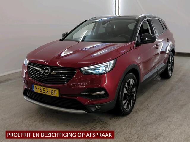 Opel Grandland X 1.2 Turbo Ultimate 1e Eigenaar | NL-Auto | Volledig Onderh | BTW | Camera | WinterPack | Elek Klep | Navi | Climate | Carplay | Full Led | Cruise | Keyless | Start/Stop | Hill-Hold