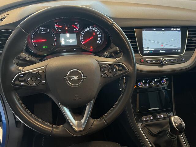 Opel Grandland X 1.2 Turbo Business Edition Achteruitrijcamera - Cruise control - Airco - Apple carplay - Alarm klasse 1 - Bluetooth - Parkeersensoren voor en achter - navigatiesysteem - Radio - Start/stop systeem - Stuur multifunctio