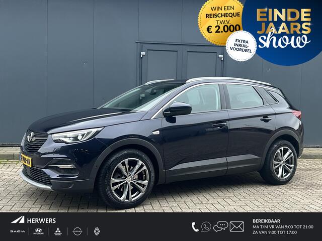 Opel Grandland X 1.6 Turbo 180 pk Innovation / Automaat / Trekhaak Afneembaar 1600KG / Winterwielen set origineel inbegrepen / Navigatie / Cruise Control / Dodehoekherkenning / Climate Control / Android&Apple Carplay / Bluetooth