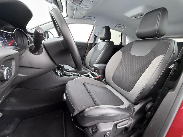 Opel Grandland X AUT-8 T131pk Innovation Trekhaak LED Navi 17"lm Keyless 1/2Leer AGR-Comfort-Stoel+Verwarmd Apple/Android Pdc Dab Ecc Tel. Isofix Mistlampen Priv.Glass Blindspot Lane-dep. Bordherk. Usb Bluetooth CruiseControl Licht-/Zichtpakket Elek.Inkl.spiegels Elek.Ram