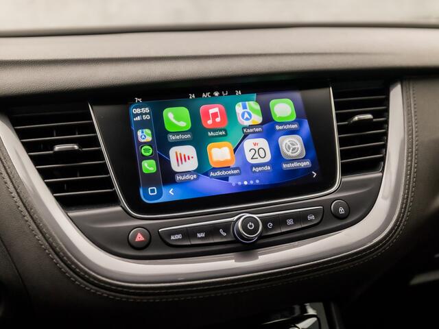 Opel Grandland X 1.6 Turbo Hybrid Innovation 229Pk Automaat (APPLE CARPLAY, ZWART DAK, GROOT NAVI, 360 CAMERA, LEDER, SPORTSTOELEN, GETINT GLAS, KEYLESS, ELEK ACHTERKLEP, NIEUWSTAAT)
