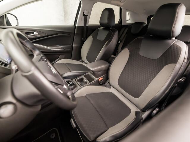 Opel Grandland X 1.2 Turbo Sport (APPLE CARPLAY, GROOT NAVI, CLIMATE, LEDER, GETINT GLAS, SPORTSTOELEN, PARKEERSENSOREN, LANE ASSIST, NIEUWSTAAT)