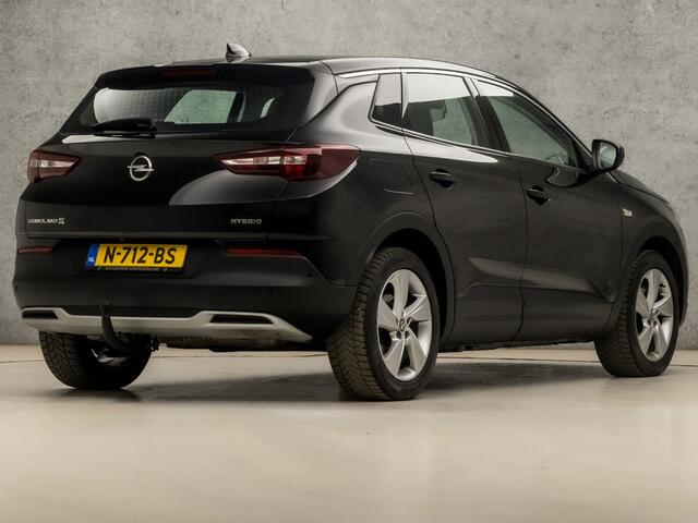 Opel Grandland X 1.6 Turbo Hybrid Elegance 229Pk Automaat (APPLE CARPLAY, GROOT NAVI, 360 CAMERA, KEYLESS, TREKHAAK, LEDER, SPORTSTOELEN, CRUISE, LANE ASSIST, NIEUWSTAAT)