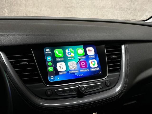 Opel Grandland X 1.2 Turbo 120 Jaar Edition Automaat (APPLE CARPLAY, GROOT NAVI, CLIMATE, LEDER, CAMERA, SPORTSTOELEN, GETINT GLAS, CRUISE, NIEUWSTAAT)