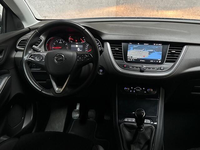 Opel Grandland X 1.2 Turbo Sport (APPLE CARPLAY, GROOT NAVI, CLIMATE, LEDER, TREKHAAK, KEYLESS, SPORTSTOELEN, GETINT GLAS, ELEK ACHTERKLEP, NIEUWSTAAT)