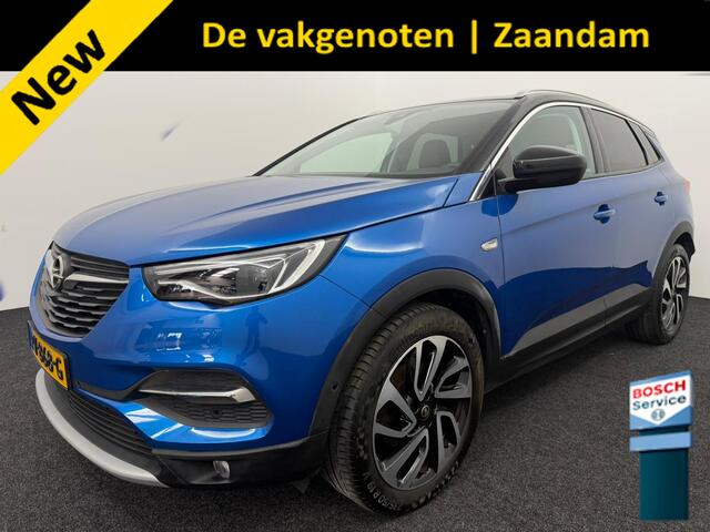 Opel Grandland X 1.2 Turbo Innovation Trekhaak, Apple Carplay/Android Auto, Cruise control, leer, elecstoelverst, Parkeersensor voor en achter, Dodehoek detector, Rijstrooksensor met correctie