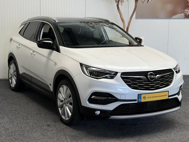 Opel Grandland X 1.6 TURBO HYBRID4 ELEGANCE NAVIGATIE CRUISE CONTROL APPLE CARPLAY/ANDROID RIJSTROOKSENSOREN DODEHOEKSENSOREN KEYLESS GO ACHTERUITRIJCAMERA AFN. TREKHAAK ZEER MOOI !!