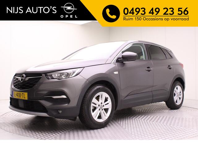 Opel Grandland X 1.2 Turbo Innovation | trekhaak | dealer onderhouden | navi | pdc v/a+camera | carplay | climate control | dode hoek | stoel/stuurverwarming | cruise | bluetooth