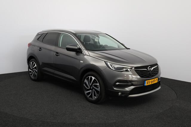 Opel Grandland X 1.2 Turbo Innovation/ D-Riem Verv 59.000KM!/ Trekhaak!/ Stoelventilatie!/ Stuur+Stoelverw!/ Camera/ Dodehoekdetectie/ Grootlichtass./ 19''LMV/ Elek.Stoel+Memory/ Clima/ Navi/ Cruise/ Multi.LEDER.Stuur/ Elek.pakket