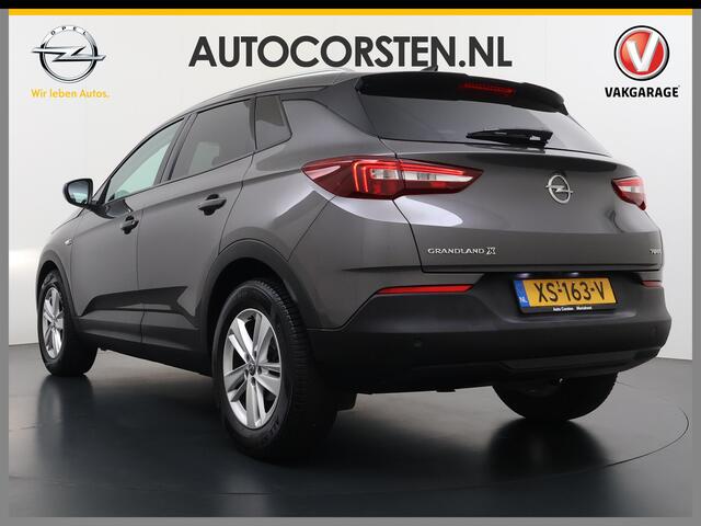 Opel Grandland X 131PK Turbo AGR-Comfort Stoelen Camera Navi Apple Carplay Android Auto Ecc Pdc Business + Lmv Privacy Glas Led Bluetooth Cruise Control Lane Assist Isofix Origineel Nederlandse Auto