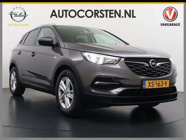 Opel Grandland X 131PK Turbo AGR-Comfort Stoelen Camera Navi Apple Carplay Android Auto Ecc Pdc Business + Lmv Privacy Glas Led Bluetooth Cruise Control Lane Assist Isofix Origineel Nederlandse Auto