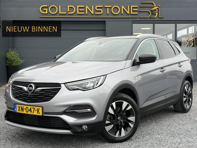 Opel Grandland X 1.2 Turbo Ultimate D-riem vv in 12-2024,1e Eigenaar,360°Camera,Trekhaak,131pk,6 Bak,Navi,Halfleder,Dodehoek,Rijstrooksensor,Keyless,Stoelverw,N.A.P,Apk tot 02-2027