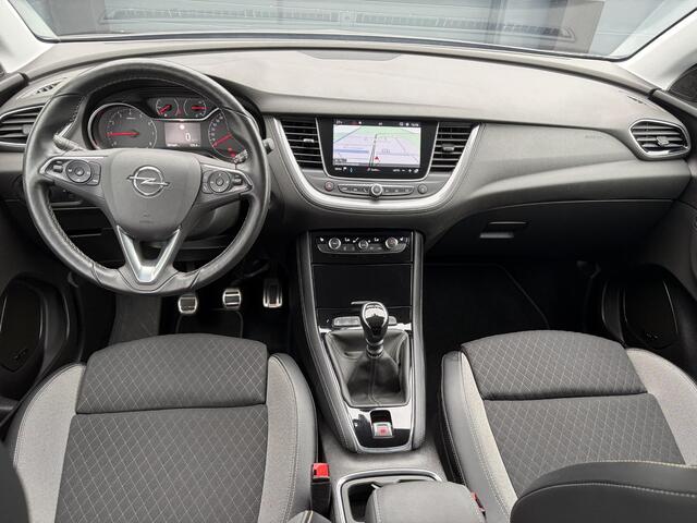 Opel Grandland X 1.2 Turbo Ultimate D-riem vv in 12-2024,1e Eigenaar,360°Camera,Trekhaak,131pk,6 Bak,Navi,Halfleder,Dodehoek,Rijstrooksensor,Keyless,Stoelverw,N.A.P,Apk tot 02-2027